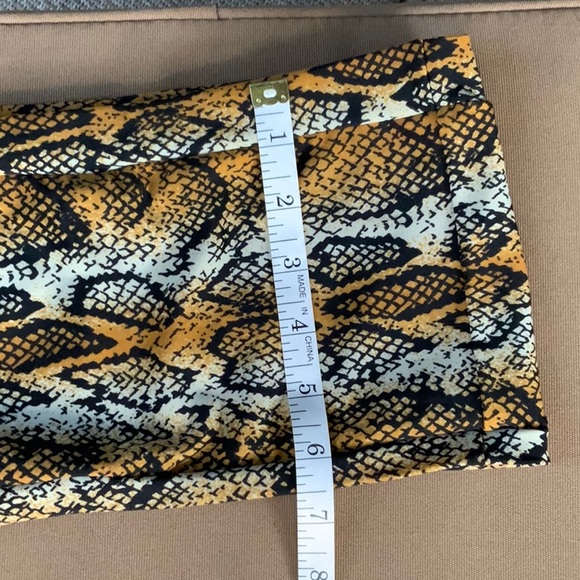 ONZIE PYTHON PRINT TUBE TOP, ONE SIZE FITS ALL - Picture 7 of 7